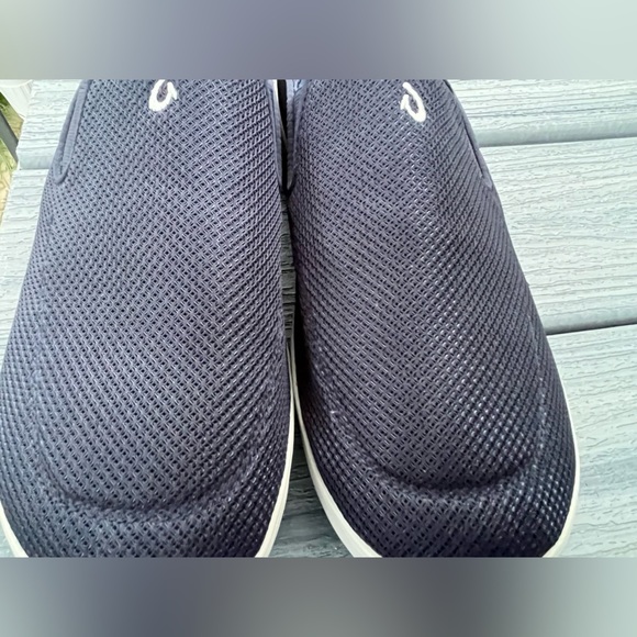 OluKai Men\'s Navy Mesh Slip-Ons Sneakers Lightweight Comfy 11.5 main image 3